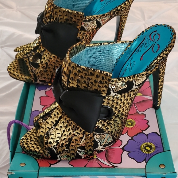 Poetic Lincence Moscow Mule slides size 10 US like new - Picture 2 of 3